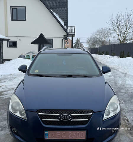 Синий Киа Сид, объемом двигателя 1.6 л и пробегом 289 тыс. км за 5499 $, фото 1 на Automoto.ua