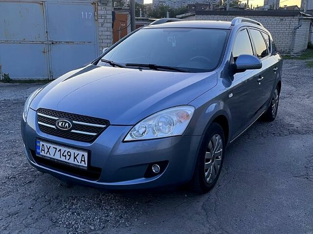Синий Киа Сид, объемом двигателя 1.4 л и пробегом 235 тыс. км за 6500 $, фото 1 на Automoto.ua