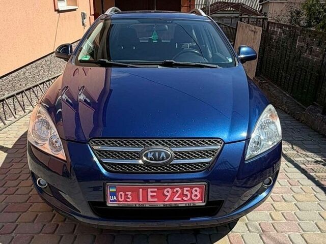 Синий Киа Сид, объемом двигателя 1.6 л и пробегом 205 тыс. км за 5800 $, фото 1 на Automoto.ua