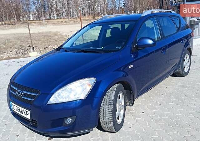 Синій Кіа Сід, об'ємом двигуна 1.6 л та пробігом 216 тис. км за 6200 $, фото 1 на Automoto.ua