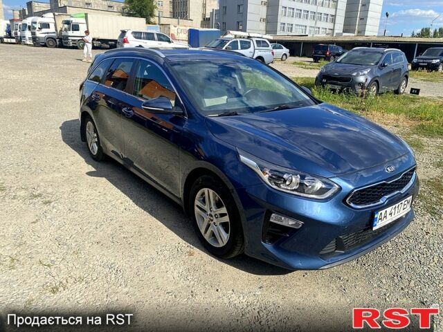 Синий Киа Сид, объемом двигателя 1.6 л и пробегом 144 тыс. км за 7200 $, фото 1 на Automoto.ua
