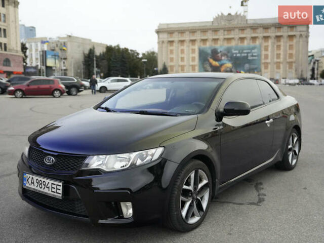 Черный Киа Черато, объемом двигателя 2 л и пробегом 198 тыс. км за 8500 $, фото 1 на Automoto.ua