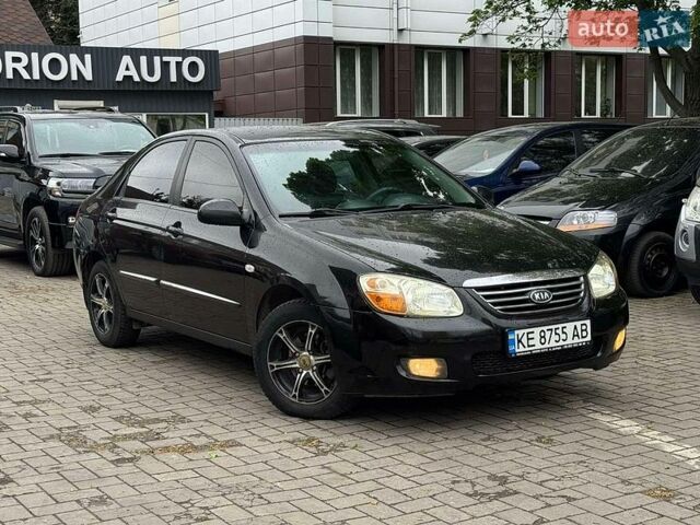 Черный Киа Черато, объемом двигателя 1.59 л и пробегом 286 тыс. км за 3500 $, фото 1 на Automoto.ua