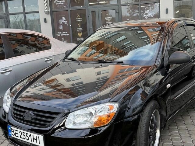 Черный Киа Черато, объемом двигателя 1.59 л и пробегом 450 тыс. км за 4200 $, фото 1 на Automoto.ua
