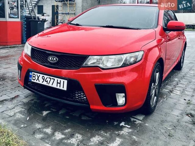 Красный Киа Черато, объемом двигателя 1.6 л и пробегом 293 тыс. км за 7100 $, фото 1 на Automoto.ua