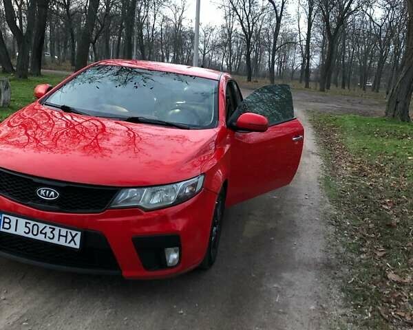 Красный Киа Черато, объемом двигателя 2 л и пробегом 230 тыс. км за 7700 $, фото 1 на Automoto.ua
