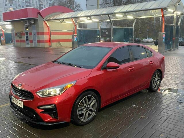 Червоний Кіа Черато, об'ємом двигуна 2 л та пробігом 101 тис. км за 13800 $, фото 1 на Automoto.ua