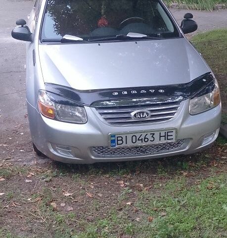 Сірий Кіа Черато, об'ємом двигуна 1.6 л та пробігом 180 тис. км за 3950 $, фото 1 на Automoto.ua