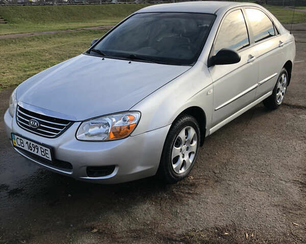 Серый Киа Черато, объемом двигателя 1.6 л и пробегом 213 тыс. км за 4400 $, фото 1 на Automoto.ua