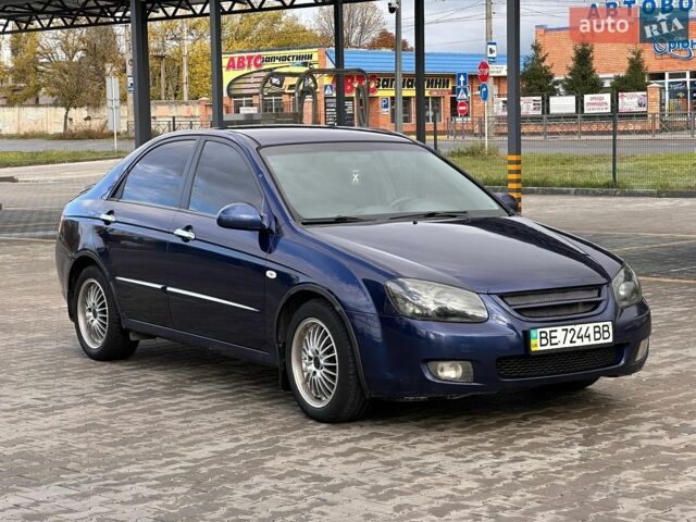 Синий Киа Черато, объемом двигателя 1.6 л и пробегом 200 тыс. км за 4000 $, фото 1 на Automoto.ua