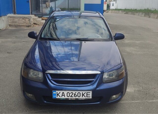 Синій Кіа Черато, об'ємом двигуна 2 л та пробігом 420 тис. км за 4500 $, фото 1 на Automoto.ua