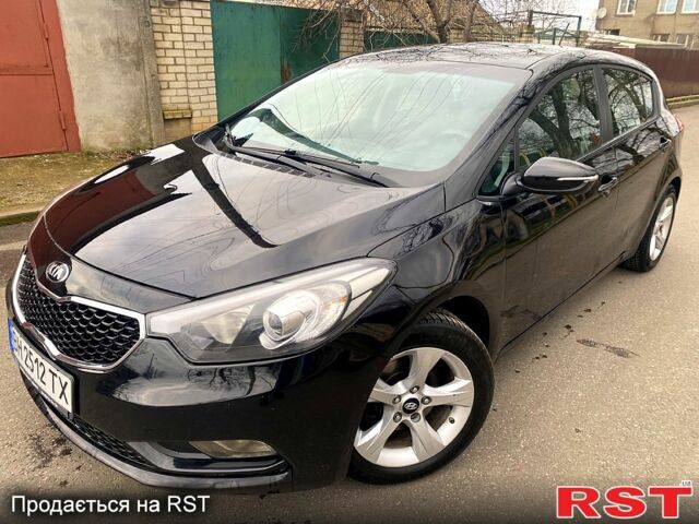 Черный Киа Форте, объемом двигателя 2 л и пробегом 130 тыс. км за 8499 $, фото 1 на Automoto.ua