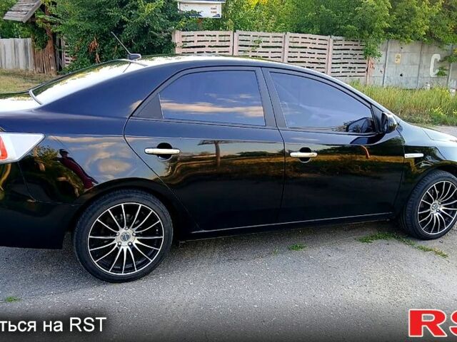 Черный Киа Форте, объемом двигателя 1.6 л и пробегом 187 тыс. км за 6800 $, фото 1 на Automoto.ua