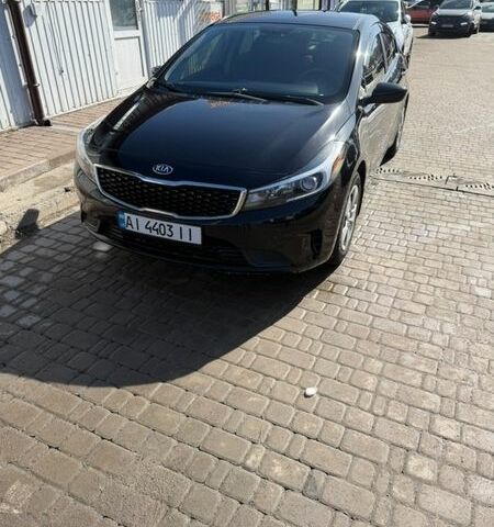 Чорний Кіа Форте, об'ємом двигуна 2 л та пробігом 98 тис. км за 10800 $, фото 1 на Automoto.ua