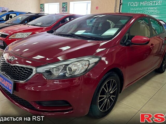 Красный Киа Форте, объемом двигателя 1.8 л и пробегом 118 тыс. км за 8800 $, фото 1 на Automoto.ua