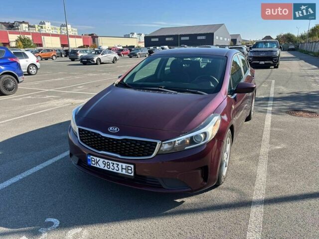 Красный Киа Форте, объемом двигателя 2 л и пробегом 130 тыс. км за 9800 $, фото 1 на Automoto.ua