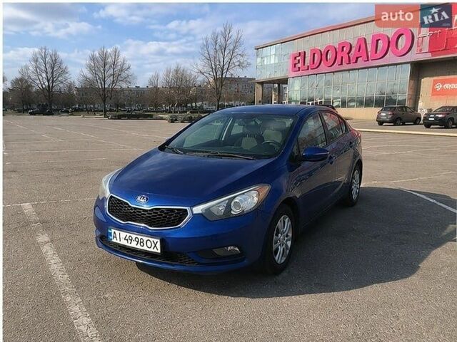 Синій Кіа Форте, об'ємом двигуна 2 л та пробігом 187 тис. км за 9400 $, фото 1 на Automoto.ua