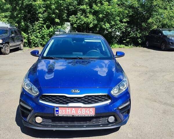 Синий Киа Форте, объемом двигателя 2 л и пробегом 110 тыс. км за 13300 $, фото 1 на Automoto.ua