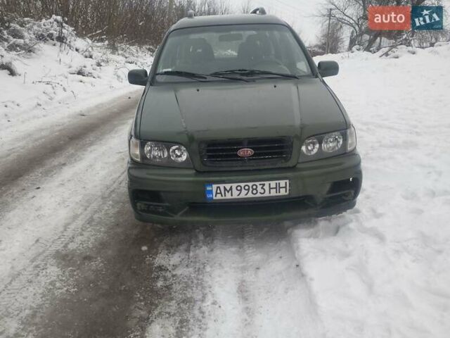 Зелений Кіа Джойс, об'ємом двигуна 2 л та пробігом 321 тис. км за 4000 $, фото 1 на Automoto.ua