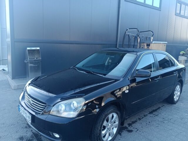 Черный Киа Маджентис, объемом двигателя 2 л и пробегом 3 тыс. км за 6000 $, фото 1 на Automoto.ua