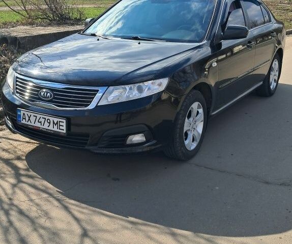 Черный Киа Маджентис, объемом двигателя 2 л и пробегом 282 тыс. км за 6500 $, фото 1 на Automoto.ua