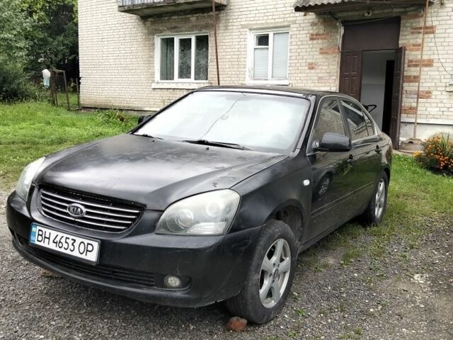 Черный Киа Маджентис, объемом двигателя 2 л и пробегом 434 тыс. км за 2500 $, фото 1 на Automoto.ua