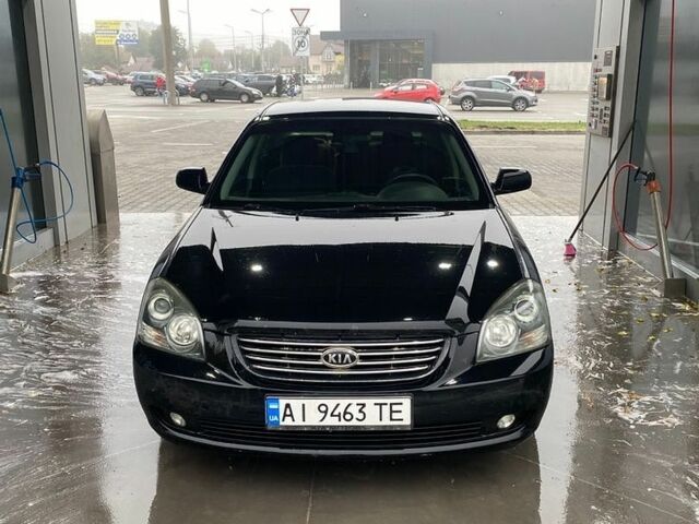 Черный Киа Маджентис, объемом двигателя 2 л и пробегом 290 тыс. км за 4500 $, фото 1 на Automoto.ua