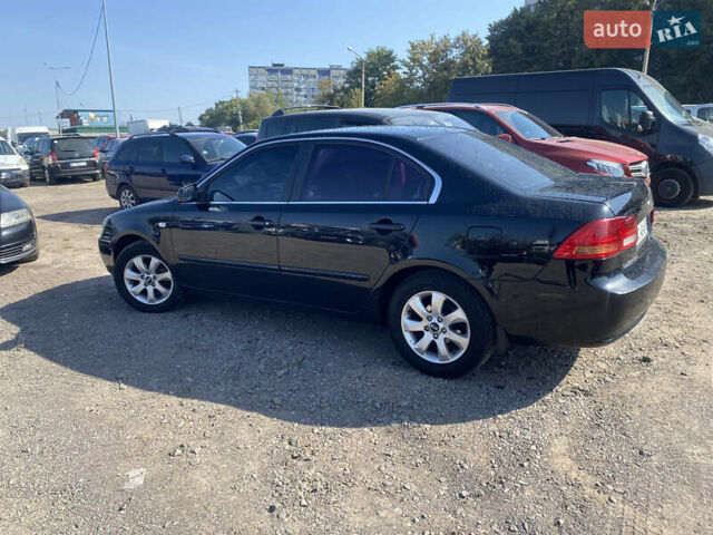 Черный Киа Маджентис, объемом двигателя 2 л и пробегом 260 тыс. км за 5199 $, фото 1 на Automoto.ua