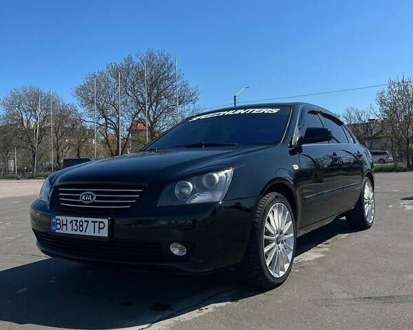 Черный Киа Маджентис, объемом двигателя 2 л и пробегом 275 тыс. км за 6500 $, фото 1 на Automoto.ua