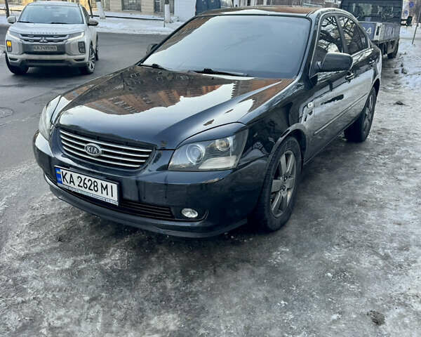 Черный Киа Маджентис, объемом двигателя 2.7 л и пробегом 260 тыс. км за 5600 $, фото 1 на Automoto.ua