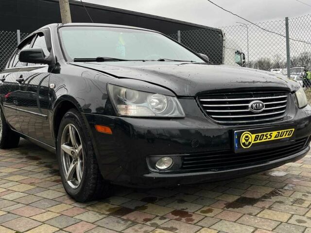 Черный Киа Маджентис, объемом двигателя 2.7 л и пробегом 219 тыс. км за 4600 $, фото 1 на Automoto.ua