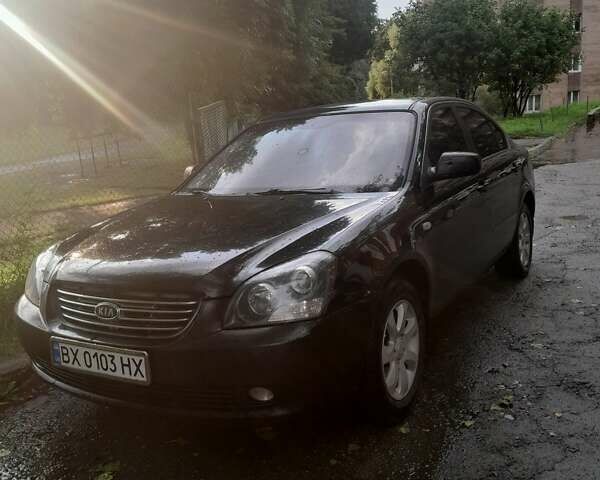 Черный Киа Маджентис, объемом двигателя 2 л и пробегом 260 тыс. км за 4400 $, фото 1 на Automoto.ua