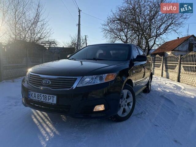 Черный Киа Маджентис, объемом двигателя 2 л и пробегом 213 тыс. км за 4950 $, фото 1 на Automoto.ua