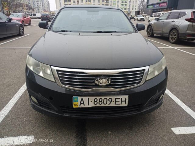 Черный Киа Маджентис, объемом двигателя 2 л и пробегом 335 тыс. км за 4000 $, фото 1 на Automoto.ua