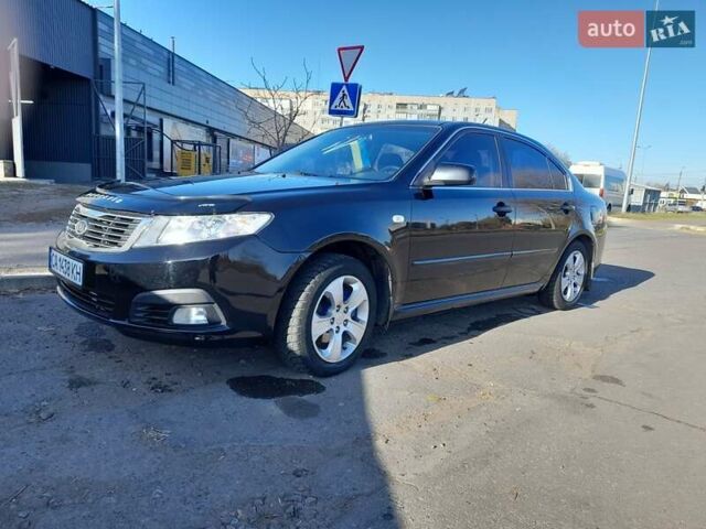 Черный Киа Маджентис, объемом двигателя 2 л и пробегом 205 тыс. км за 5600 $, фото 1 на Automoto.ua