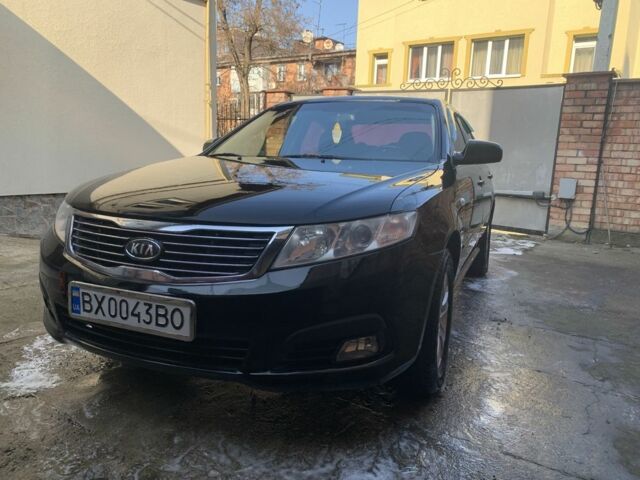 Черный Киа Маджентис, объемом двигателя 2 л и пробегом 190 тыс. км за 5750 $, фото 1 на Automoto.ua