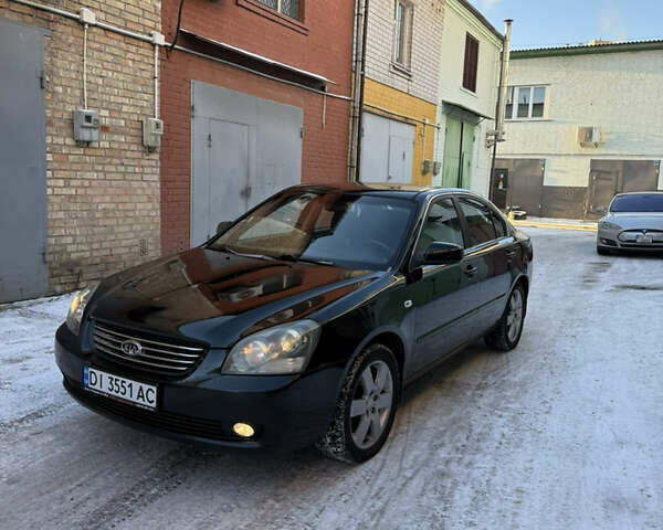 Черный Киа Маджентис, объемом двигателя 2.66 л и пробегом 250 тыс. км за 4850 $, фото 1 на Automoto.ua