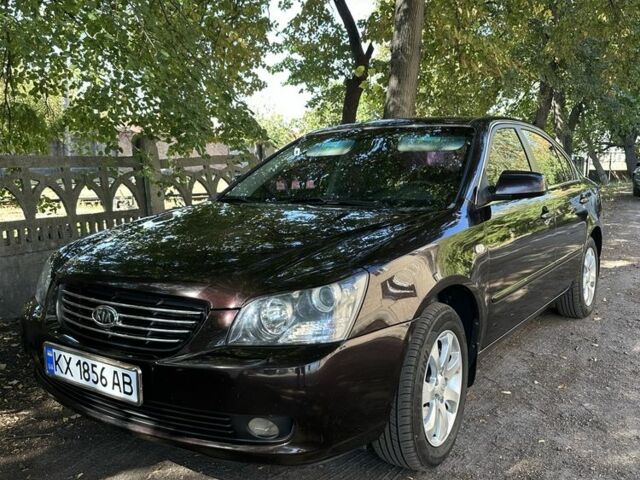 Коричневый Киа Маджентис, объемом двигателя 2 л и пробегом 183 тыс. км за 5500 $, фото 1 на Automoto.ua