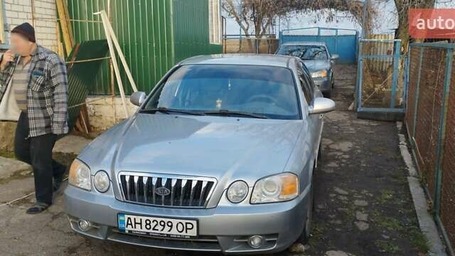Сірий Кіа Маджентіс, об'ємом двигуна 2 л та пробігом 190 тис. км за 3500 $, фото 1 на Automoto.ua
