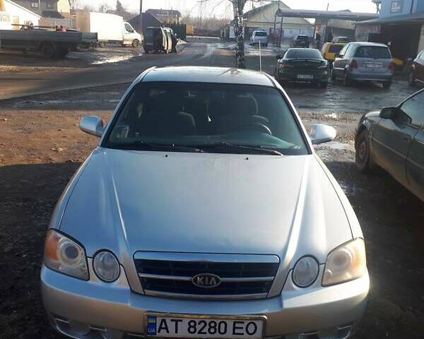 Серый Киа Маджентис, объемом двигателя 2 л и пробегом 288 тыс. км за 3300 $, фото 1 на Automoto.ua