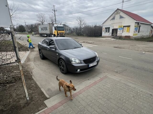 Серый Киа Маджентис, объемом двигателя 2.7 л и пробегом 270 тыс. км за 5700 $, фото 1 на Automoto.ua