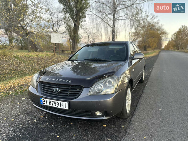 Серый Киа Маджентис, объемом двигателя 2 л и пробегом 177 тыс. км за 4200 $, фото 1 на Automoto.ua
