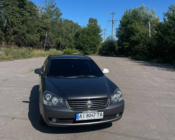 Серый Киа Маджентис, объемом двигателя 2 л и пробегом 265 тыс. км за 5200 $, фото 1 на Automoto.ua