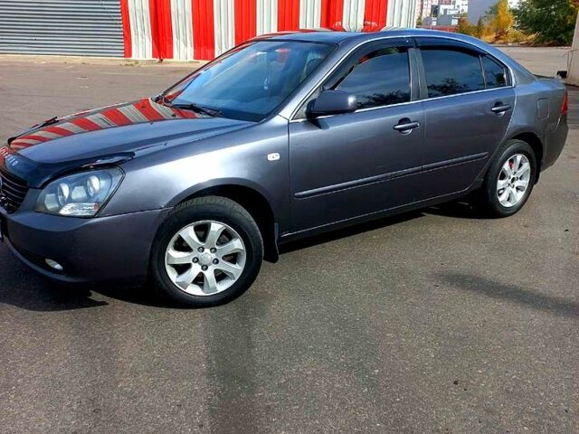 Серый Киа Маджентис, объемом двигателя 2 л и пробегом 344 тыс. км за 5000 $, фото 1 на Automoto.ua