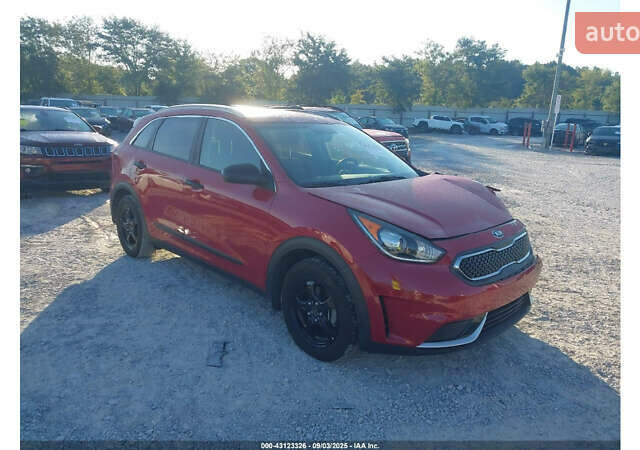Красный Киа Niro, объемом двигателя 1.58 л и пробегом 76 тыс. км за 11700 $, фото 1 на Automoto.ua