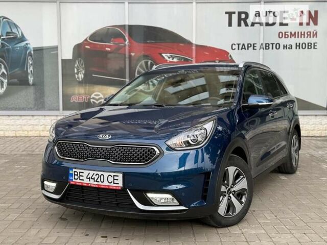 Синій Кіа Niro, об'ємом двигуна 1.58 л та пробігом 61 тис. км за 19700 $, фото 1 на Automoto.ua