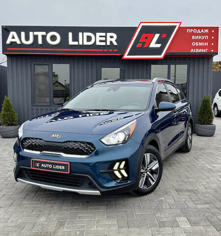 Синій Кіа Niro, об'ємом двигуна 1.58 л та пробігом 68 тис. км за 19500 $, фото 1 на Automoto.ua