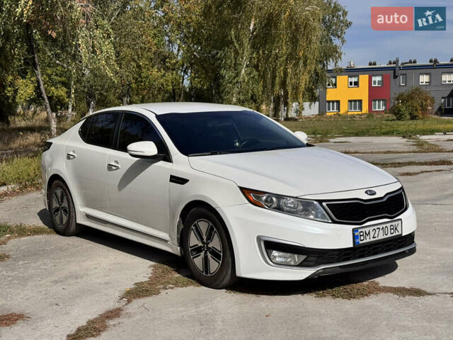 Белый Киа Оптима, объемом двигателя 2.4 л и пробегом 167 тыс. км за 9250 $, фото 1 на Automoto.ua