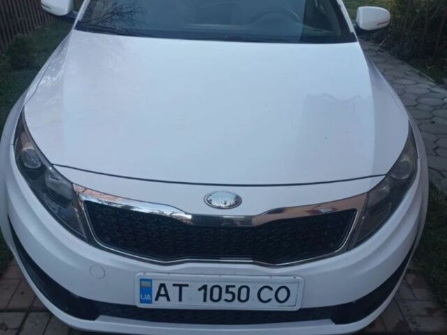 Белый Киа Оптима, объемом двигателя 2.4 л и пробегом 118 тыс. км за 5999 $, фото 1 на Automoto.ua