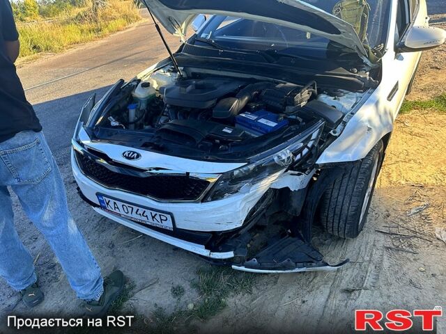 Белый Киа Оптима, объемом двигателя 2 л и пробегом 99 тыс. км за 4800 $, фото 1 на Automoto.ua